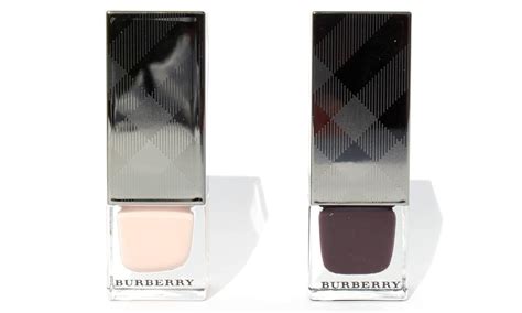 Burberry Nail Polish in English Rose and Elderberry 